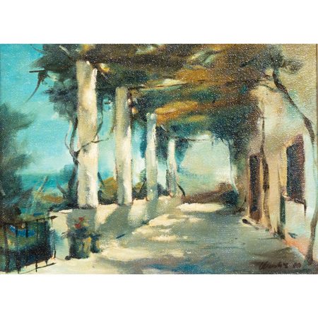 PITTORE DEL XX SECOLO, Olio su tela