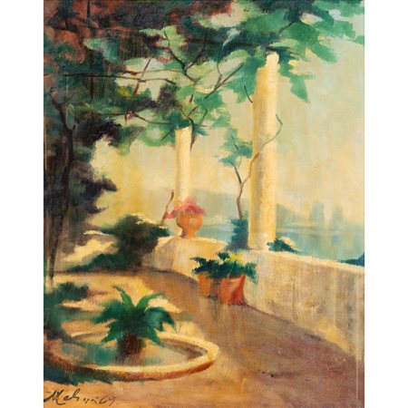 PITTORE DEL XX SECOLO, Olio su tela