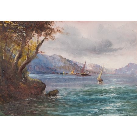 ATHOS RENZO BRIOSCHI, Olio su cartone telato