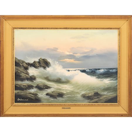 PITTORE DEL XX SECOLO, Olio su tela