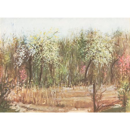 ALDO PARMIGIANI, Olio su tela