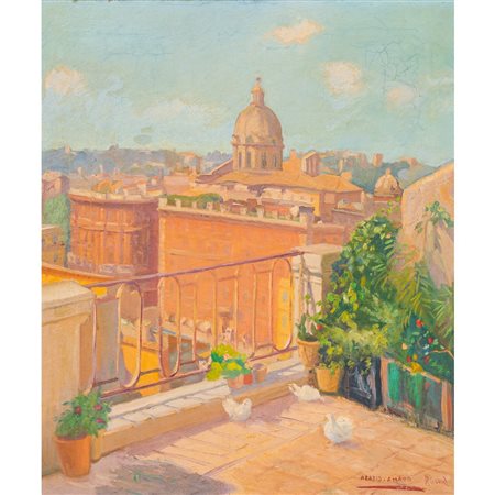 ORAZIO AMATO, Olio su tela