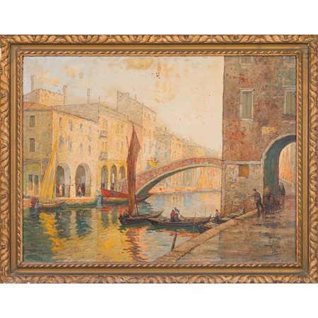 LUCA BONETTI, Olio su masonite