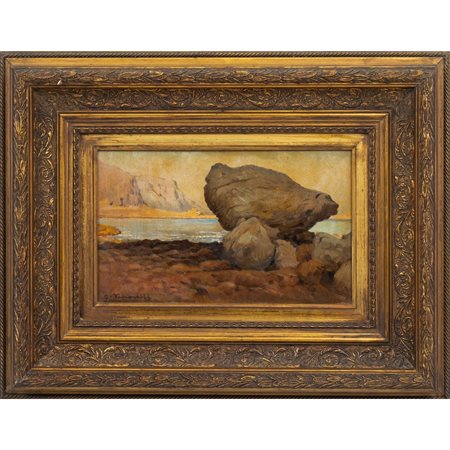 ONOFRIO TOMASELLI, Olio su tavola