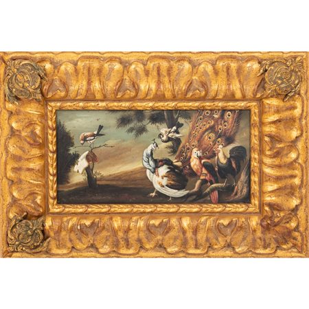 PITTORE EUROPEO DEL XX SECOLO, Olio su rame