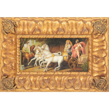 PITTORE ITALIANO DEL XX SECOLO, Olio su rame