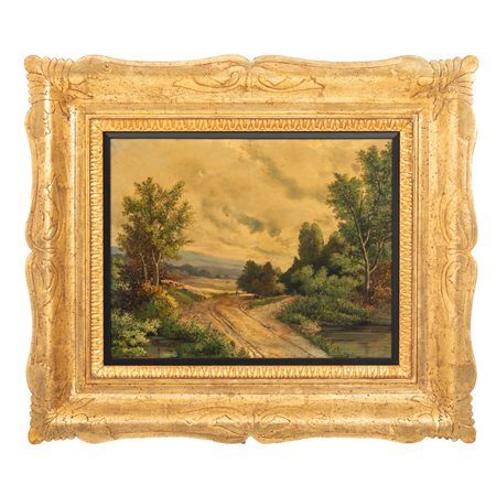 PITTORE ITALIANO DEL XX SECOLO, Olio su tela