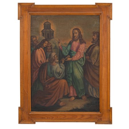 PITTORE SICILIANO DELLA FINE DEL XVIII SECOLO, Olio su tela