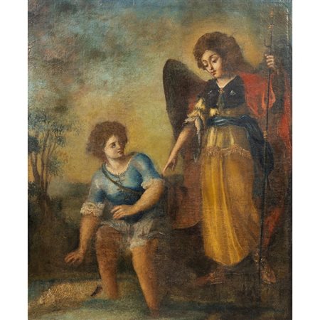 SCUOLA ITALIANA DEI PRIMI DEL XVIII SECOLO, Olio su tela