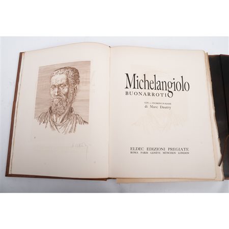 DUE VOLUMI: MICHELANGIOLO BUONARROTI