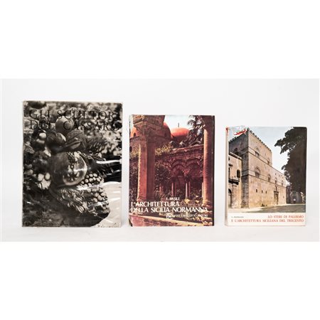 TRE VOLUMI DI ARTE E ARCHITETTURA SULLA SICILIA