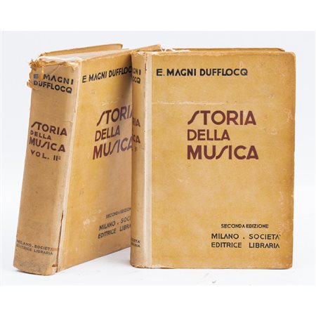 DUE VOLUMI di Enrico Magni Dufflocq