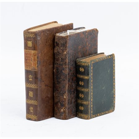 TRE LIBRI DI PREGHIERE DEL XVIII E XIX SECOLO