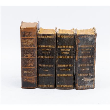 QUATTRO VOLUMI DEL BREVIARIUM ROMANUM PUBBLICATI ...