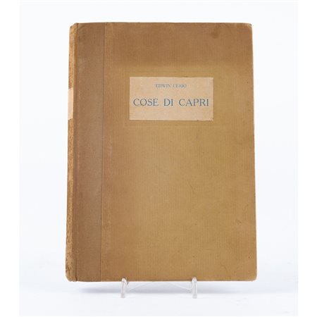 Edwin Cerio COSE DI CAPRI