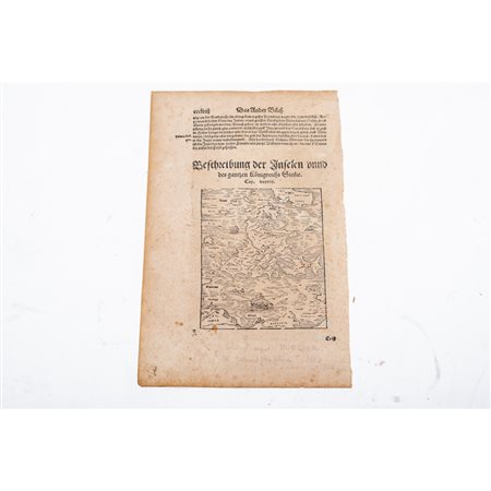 INCISIONE XILOGRAFICA DELLA SICILIA