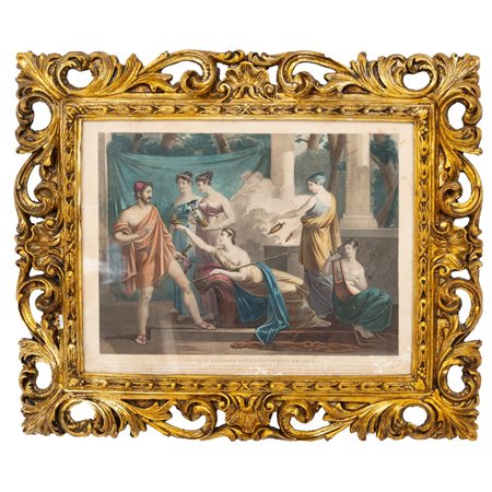 INCISORE FRANCESE DEL XIX SECOLO, Incisione