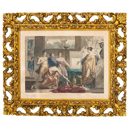 INCISORE FRANCESE DEL XIX SECOLO, Incisione