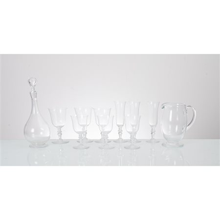 BACCARAT, Servizio di bicchieri