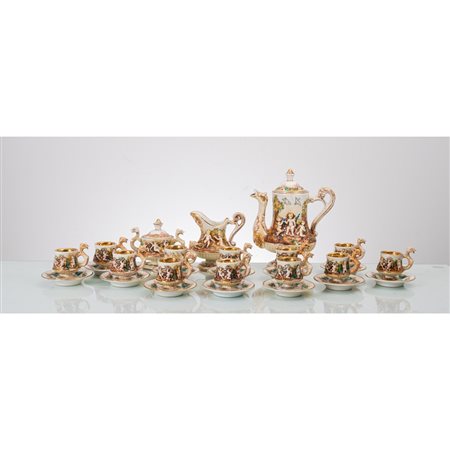 CAPODIMONTE, Servizio da caffè