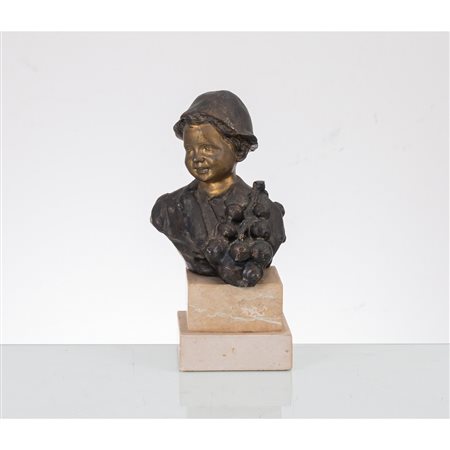 ACHILLE D'ORSI, Scultura in bronzo