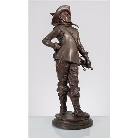 EDOUARD DROUOT, Scultura in bronzo