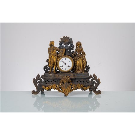 MANIFATTURA FRANCESE DEL XIX SECOLO, Orologio da tavolo
