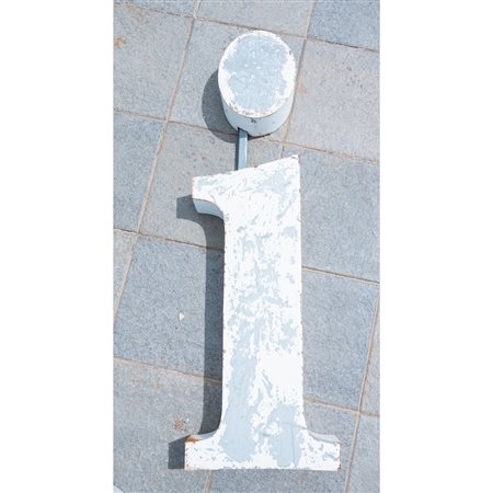 LETTERA SCATOLATA "I" IN FERRO