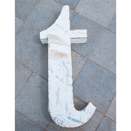 LETTERA SCATOLATA "T" IN FERRO