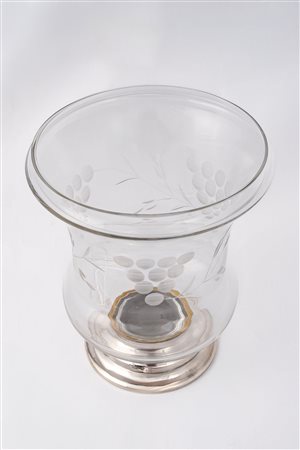 Secchiello porta champagne.Francia, Fleuron Christofle, circa 1965 -...
