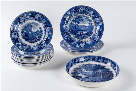 Servizio da frutta o dessert.Inghilterra, Manifattura di Wedgwood, inizio del...