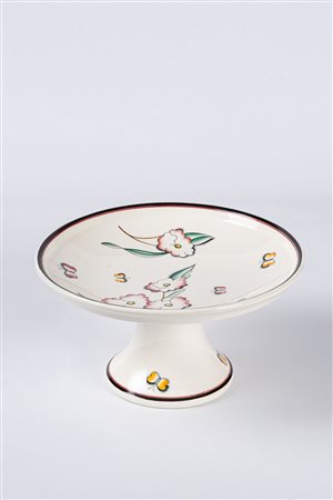 Alzata.Richard-Ginori S. Cristoforo Milano, 1932.Alzata in terraglia con...