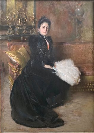 Nobildonna con ventaglio