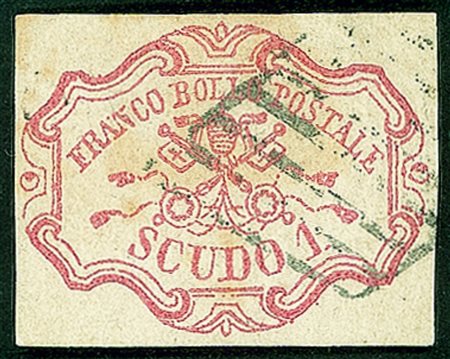Antichi Stati Italiani - Stato Pontificio - 1 scudo (11) con grandi...