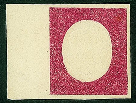 Antichi Stati Italiani - Sardegna - 1854 - 40 cent rosso non emesso (12)Nuovo...
