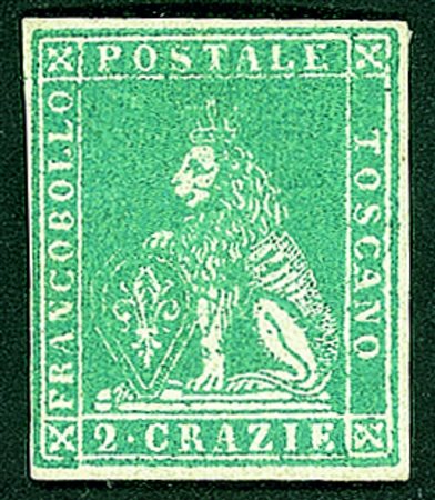 Antichi Stati Italiani - Toscana - 1852 - 2 crazie (5) - nuovo senza...