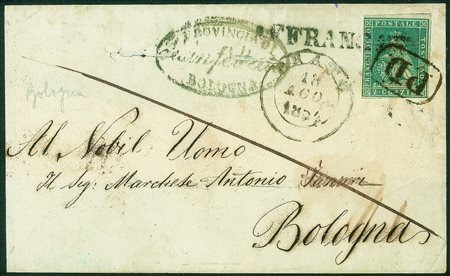 Antichi Stati Italiani - Toscana - Lettera affrancata con 2 crazie (5)...