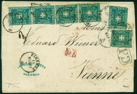 Antichi Stati Italiani - Toscana - Governo Provvisorio - 1860 - Eccezionale...