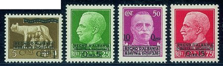 Occupazioni II guerra mondiale - Albania - 1940 - Serie dei Non Emessi...