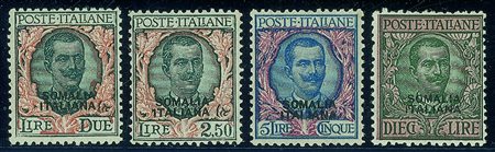 Colonie - Somalia - 1926 - Floreale (101/104)Gomma integra - ottima...