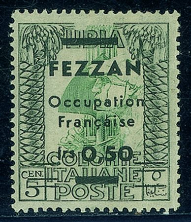 Occupazioni straniere delle colonie - Occupazione Francese - Fezzan - 1943 -...