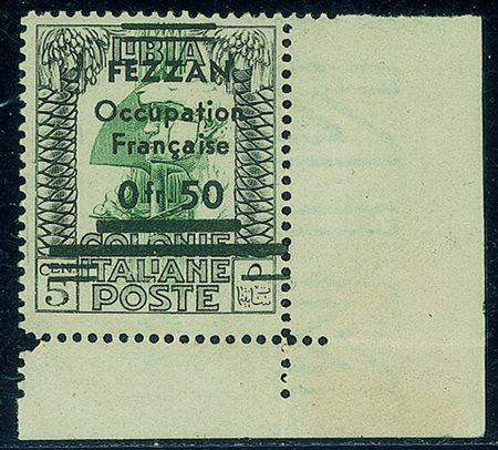 Occupazioni straniere delle colonie - Occupazione Francese - Fezzan - 1943 -...