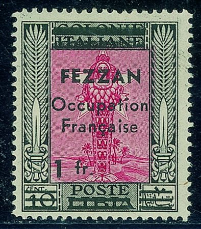 Occupazioni straniere delle colonie - Occupazione Francese - Fezzan - 1943 -...
