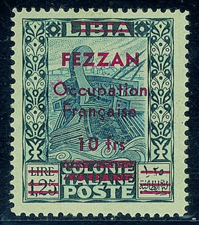 Occupazioni straniere delle colonie - Occupazione Francese - Fezzan - 1943 -...