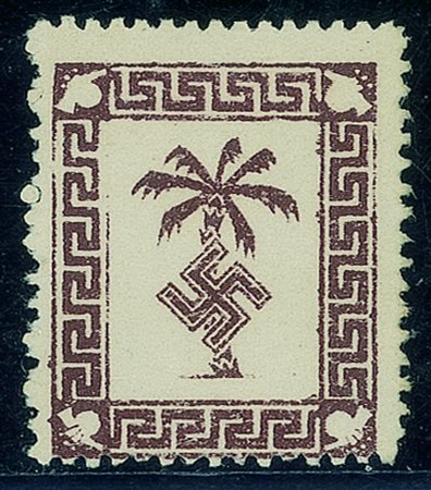 Estero - Germania - 1943 - Tunisi Francobollo di Feldpost (Michel 5a) per...