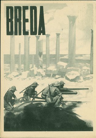 Cartoline - Pubblicitarie - Breda - Le armi della vittoria le macchine della...