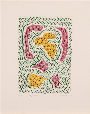 Carla Accardi (Trapani 1924 - Roma 2014)  - Capriccio, 1983
