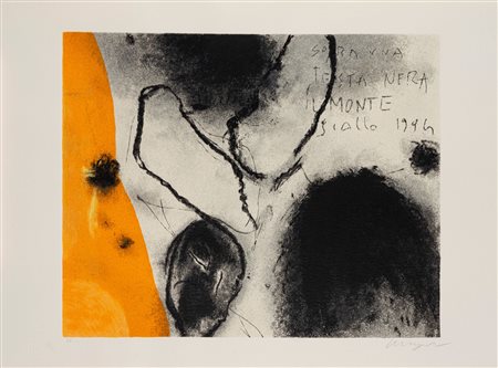 Esposito Arcangelo (Avellino 1956)  - Cade la luna prima del giorno, 1994