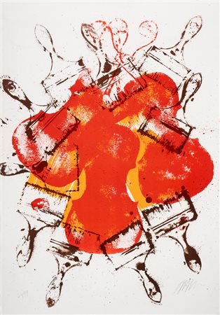 Fernandez Arman (Nizza 1928 - New York 2005)  - Senza titolo
