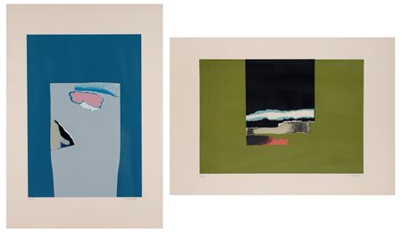 Renato Barisani (Napoli 1918 - 2011)  - Lotto di due litografie
